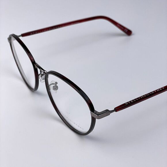 SALE! NEW Stella McCartney SC0147O 004 Women McCartney Round Metal Eyeglasses